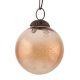 Brown Round Leaf Cut Christmas Hanging Online